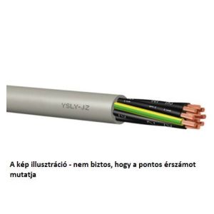YSLY-OZ vezérlőkábel sodrott erekkel, 2X4mm2 - elektrobagoly.hu
