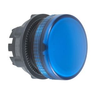 ZB5AV063 LED-hez való jelzőlámpafej. Kék ZB5AV063