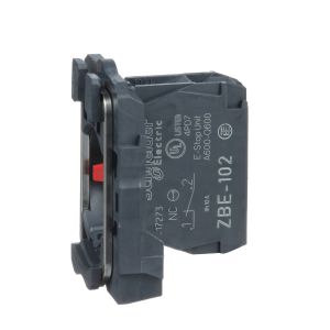 ZB5AZ102 nyomógomb aljzat. 1N/C ZB5AZ102