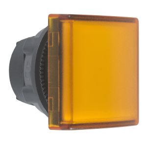 ZB5CV053 LED-hoz jelzőlámpafej sárga szögletes ZB5CV053